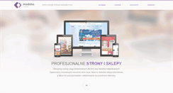Desktop Screenshot of modulus.com.pl